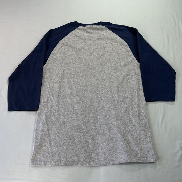 Dog Is Good Shirt Womens Medium Gray Never RV Alone Raglan Camper Dog Graphic - Picture 2 of 10